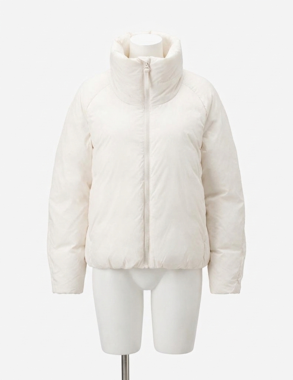 NEW BEYOND YOGA warm up puffer jacket in glacier